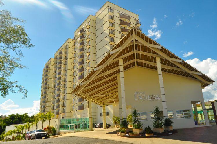 Diroma Exclusive - Piscinas Termais 24 Horas, Sauna, Copa Da Mamae, Limpeza Diaria, Estacionamento Gratis! Калдас-Новас Екстер'єр фото